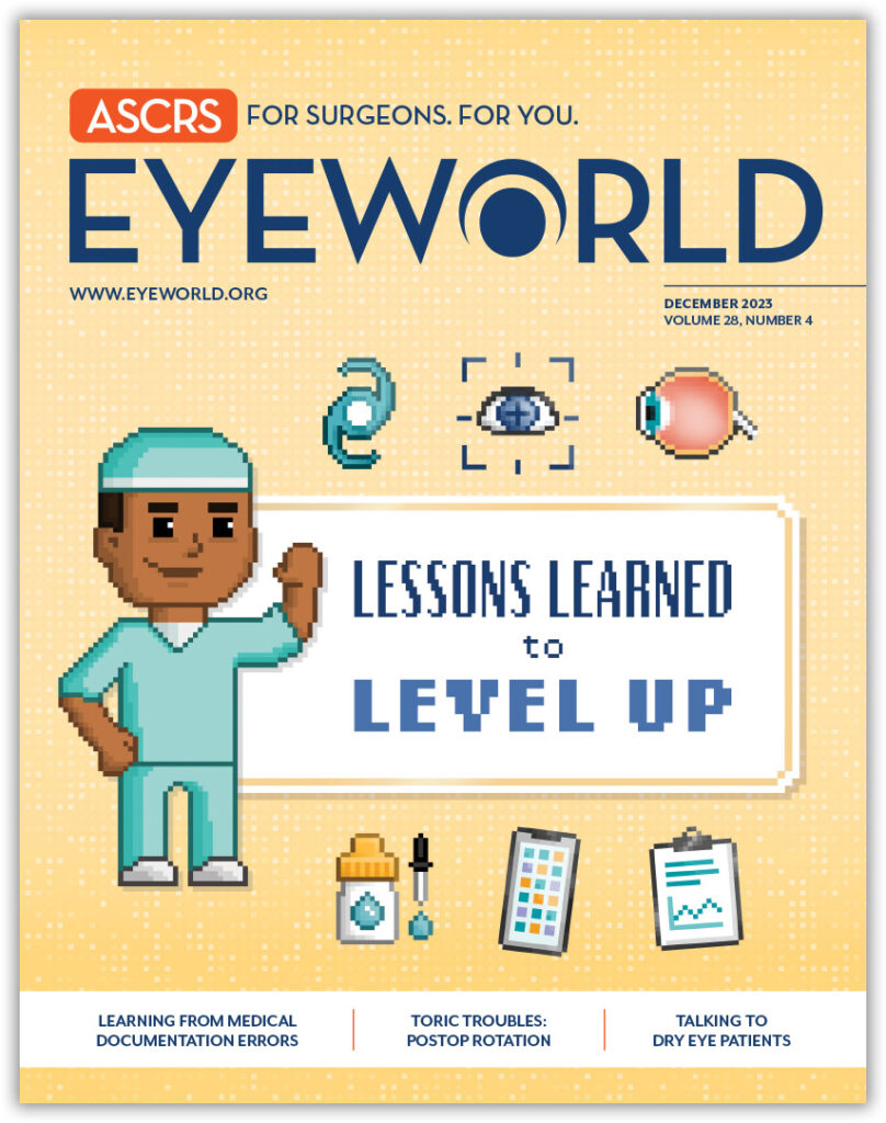EyeWorld cover December 2023