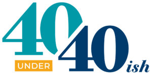 40 under 40ish logo